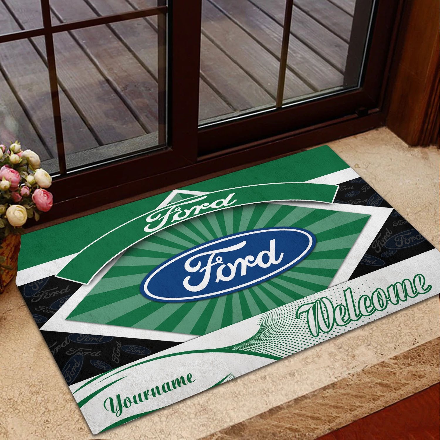 Ford 04 Teppich - Teppich mit Automotiv-Motiv