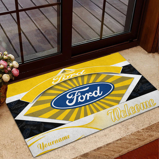 Ford 08 Teppich - Teppich mit Automotiv-Motiv