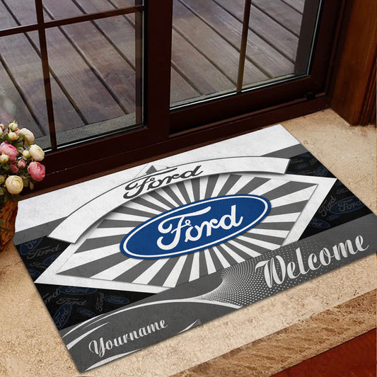 Ford 09 Teppich - Teppich mit Automotiv-Motiv