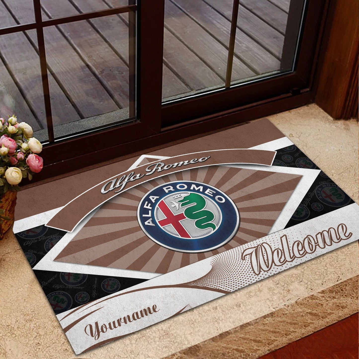 Alfa Romeo 03 Teppich - Teppich mit Automotiv-Motiv