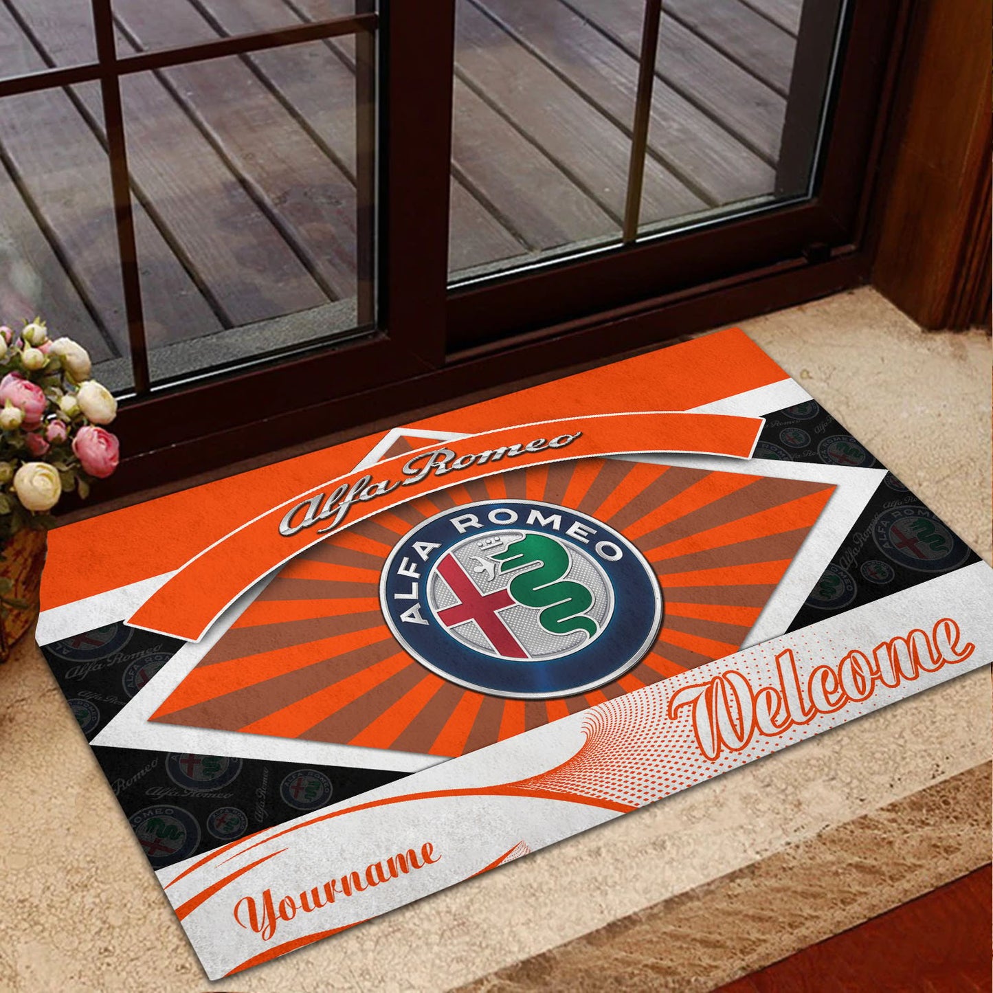 Alfa Romeo 06 Teppich - Teppich mit Automotiv-Motiv