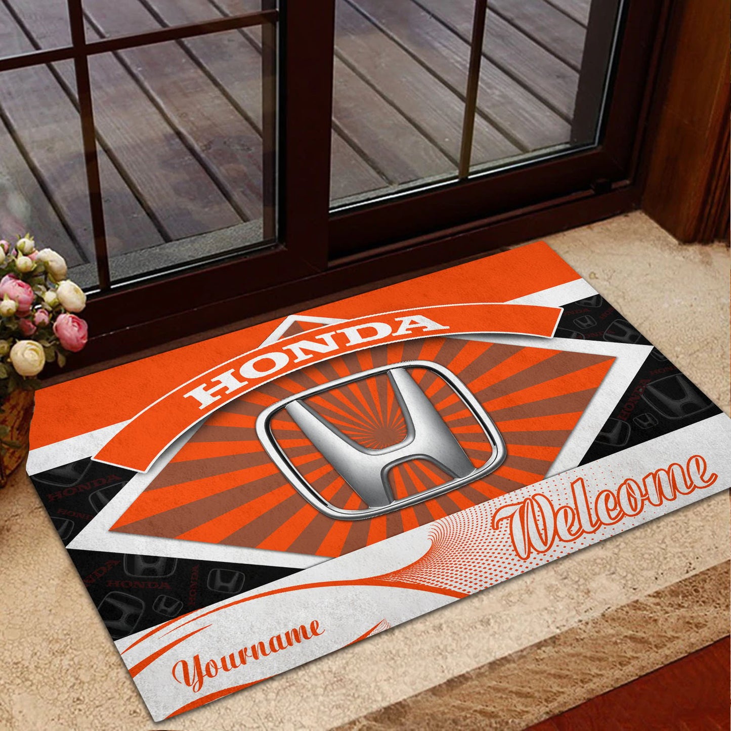 Honda 06 Teppich - Teppich mit Automotiv-Motiv
