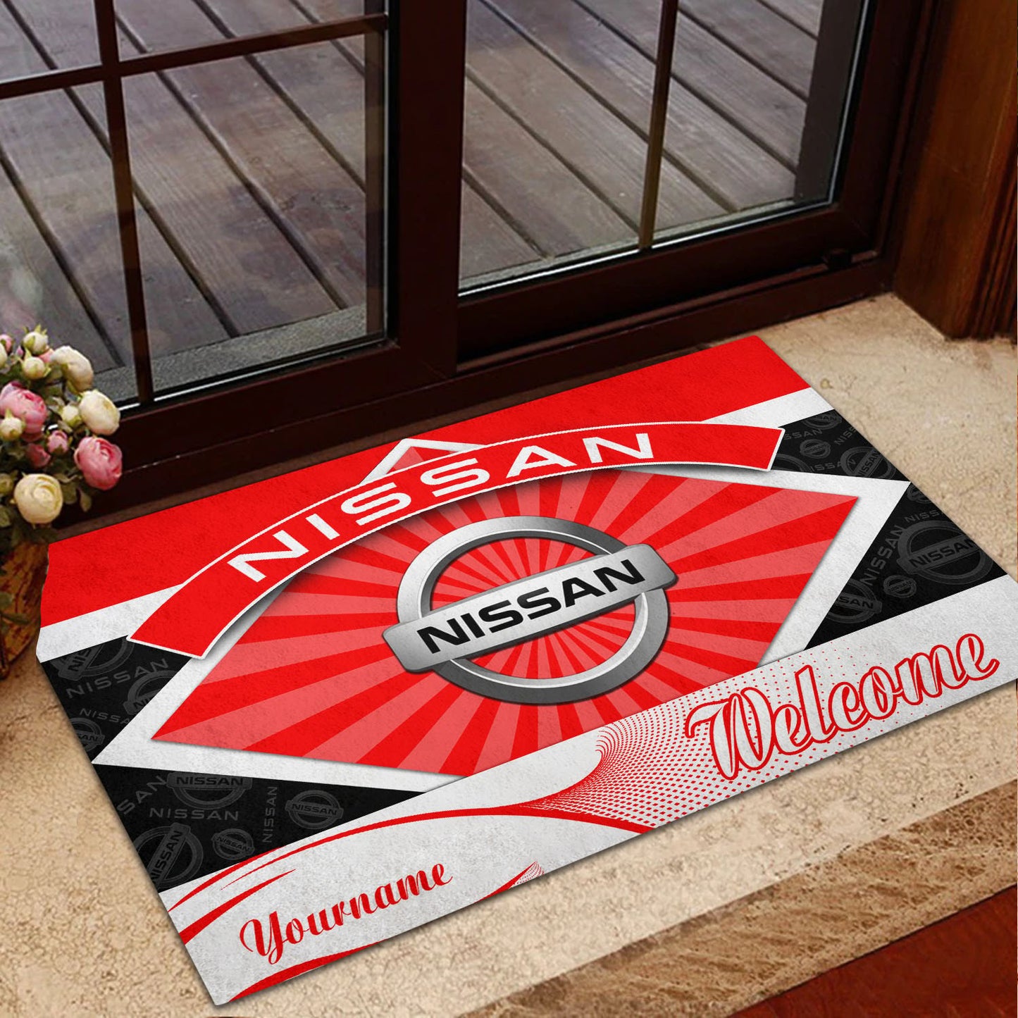 Nissan 07 Teppich - Teppich mit Automotiv-Motiv