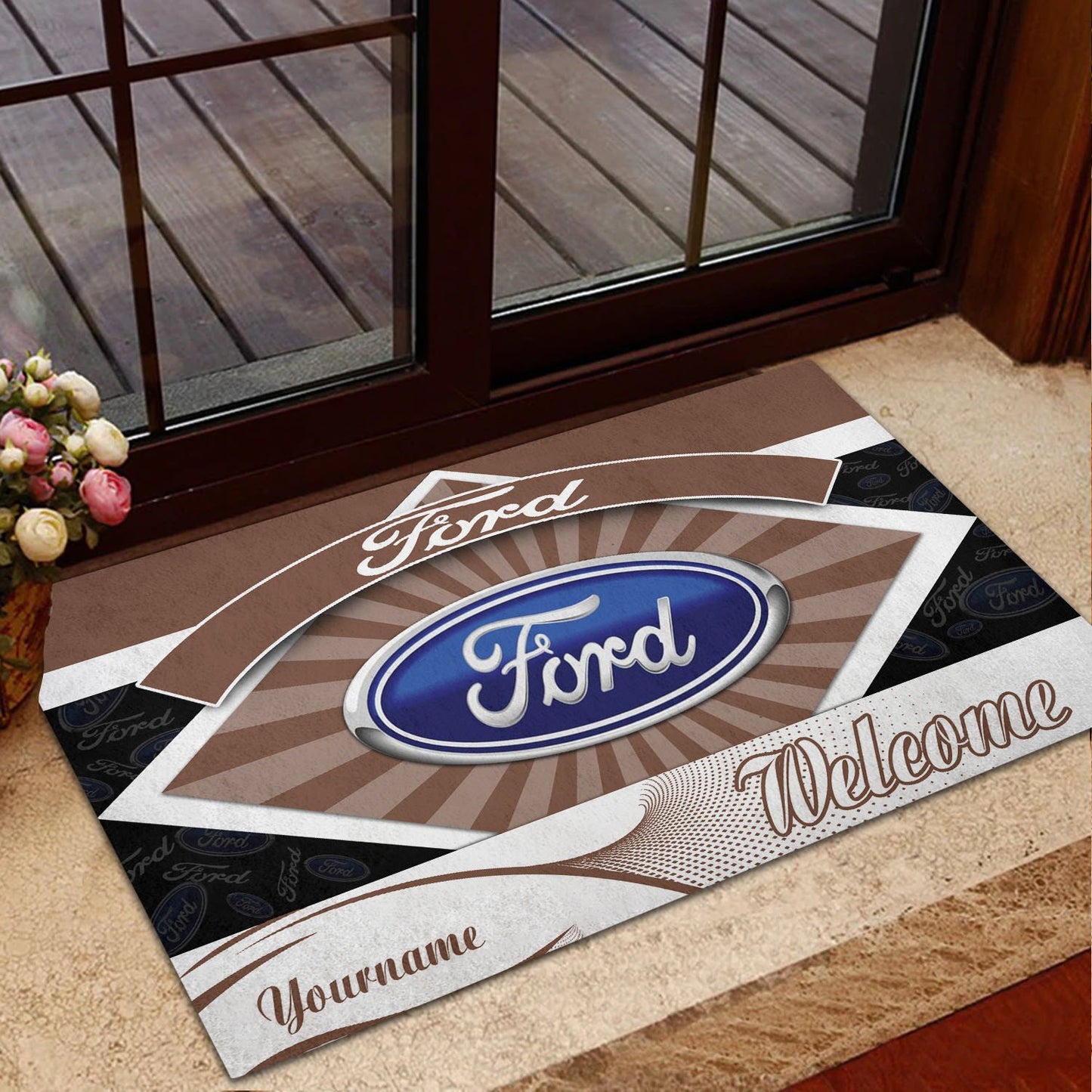 Ford 02 Teppich - Teppich mit Automotiv-Motiv