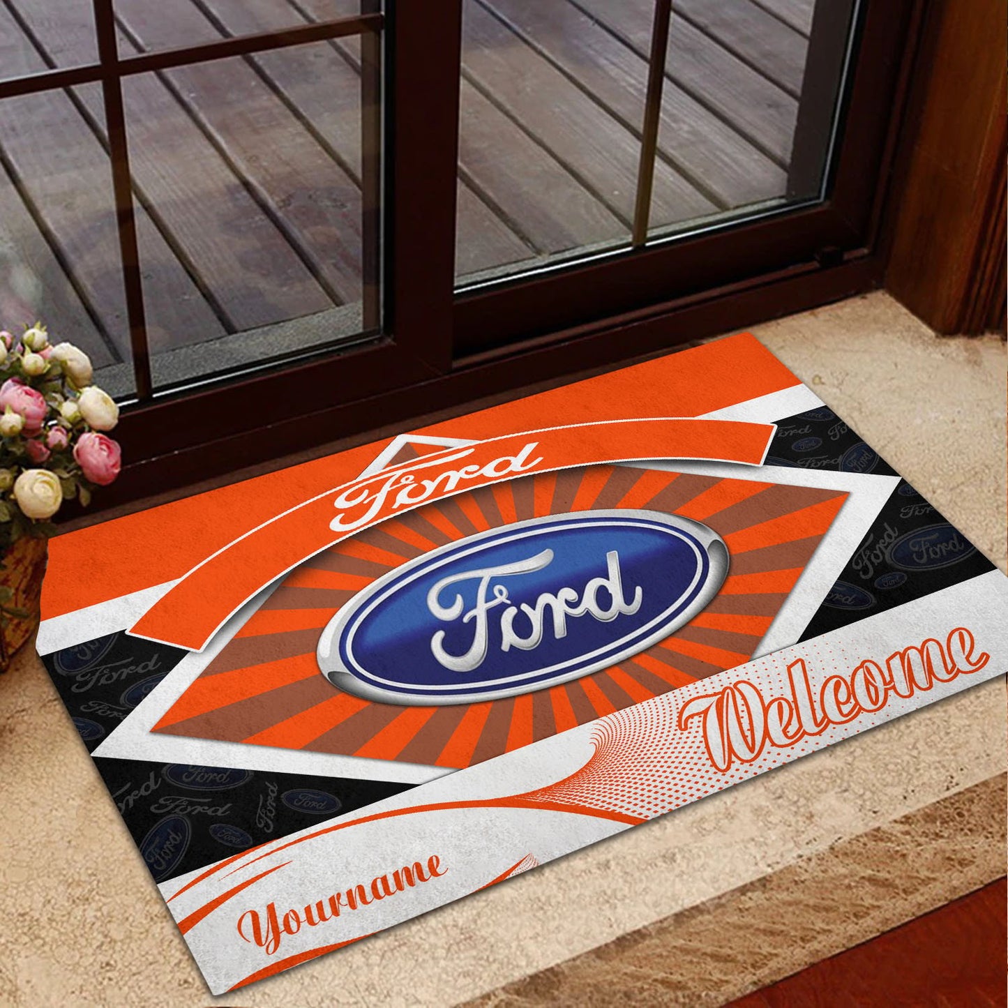 Ford 05 Teppich - Teppich mit Automotiv-Motiv