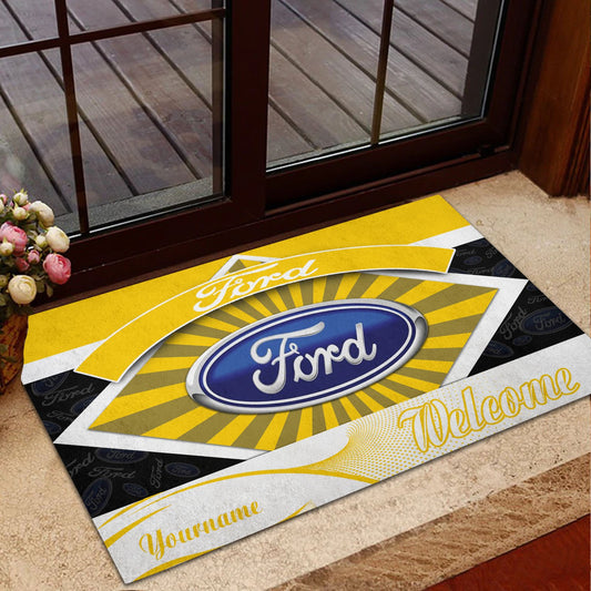 Ford 08 Teppich - Teppich mit Automotiv-Motiv