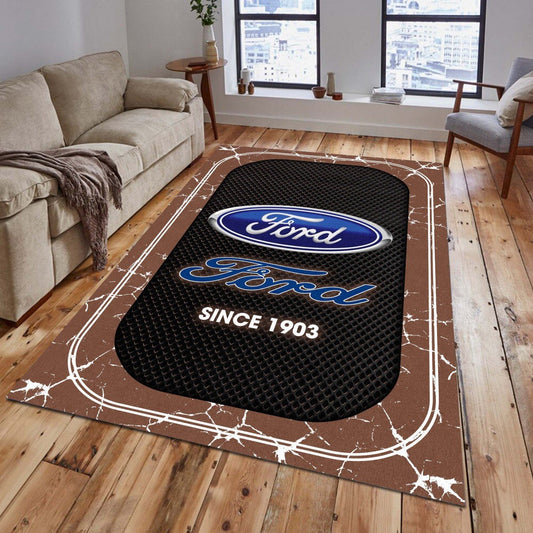 Ford 02 Teppich - Teppich mit Automotiv-Motiv