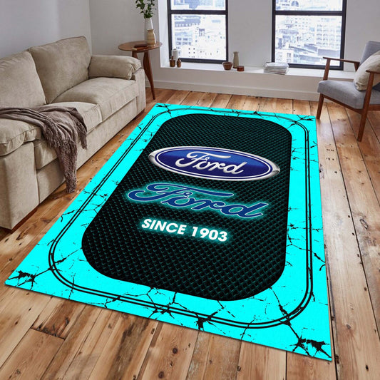 Ford 03 Teppich - Teppich mit Automotiv-Motiv