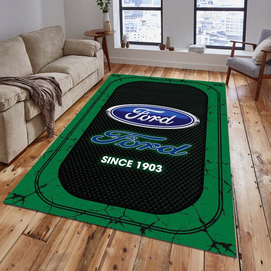 Ford 04 Teppich - Teppich mit Automotiv-Motiv
