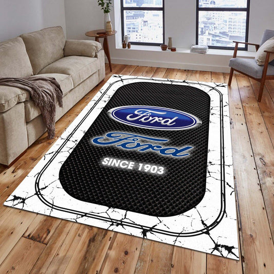 Ford 07 Teppich - Teppich mit Automotiv-Motiv