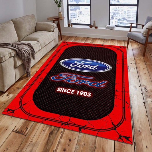 Ford 06 Teppich - Teppich mit Automotiv-Motiv