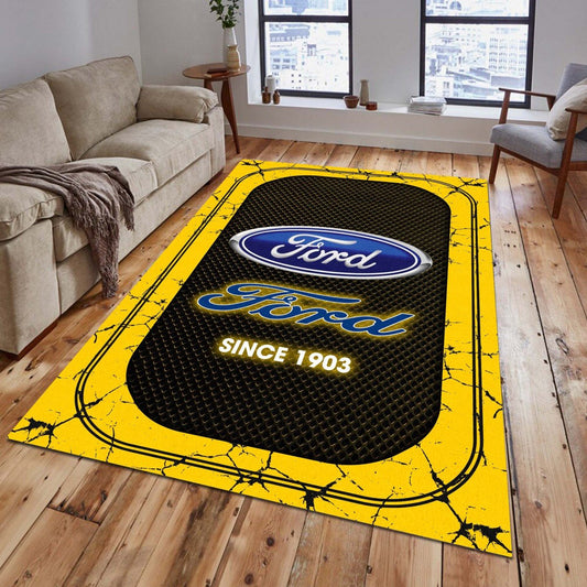 Ford 08 Teppich - Teppich mit Automotiv-Motiv