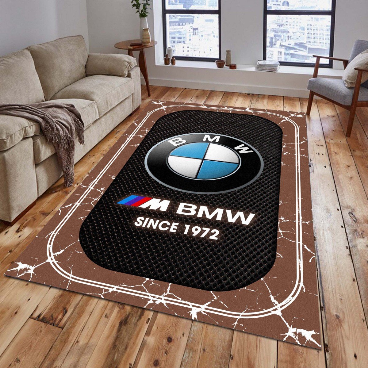 BMW M Car 02 Teppich - Teppich mit Automotiv-Motiv