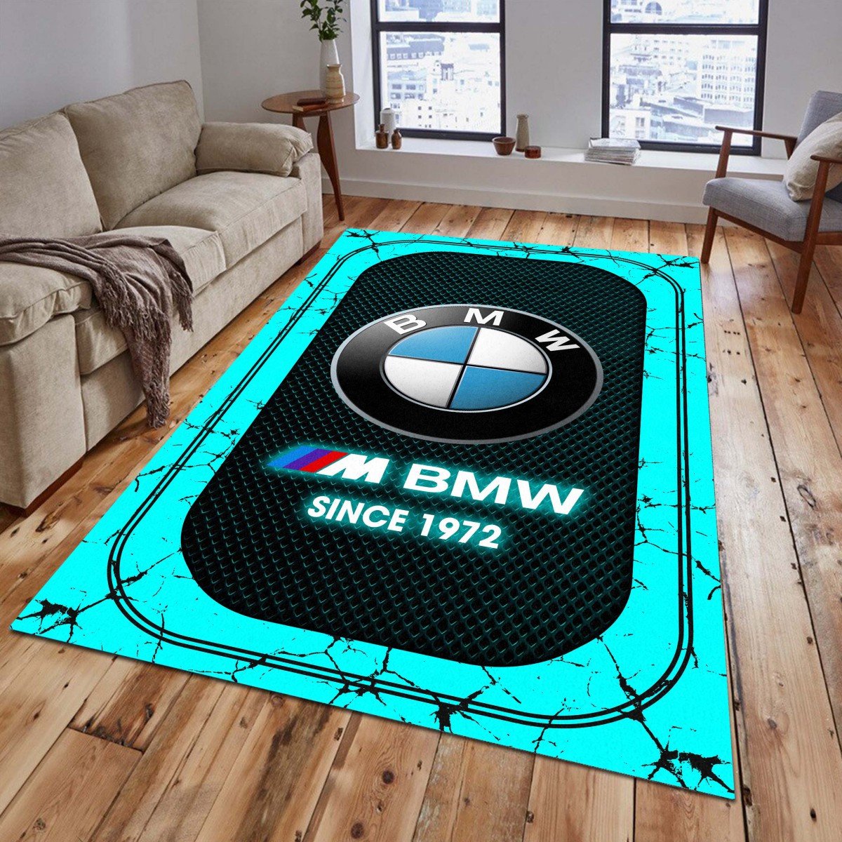 BMW M Car 03 Teppich - Teppich mit Automotiv-Motiv