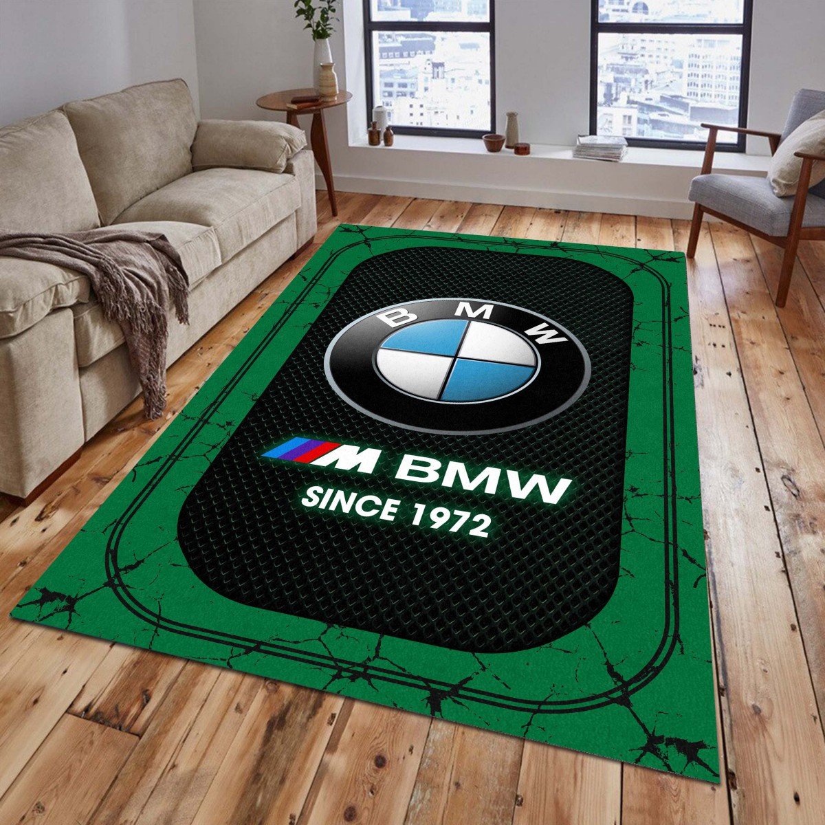 BMW M Car 04 Teppich - Teppich mit Automotiv-Motiv