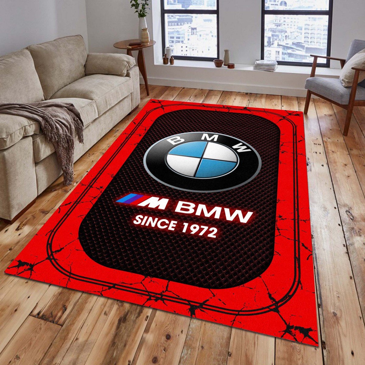 BMW M Car 06 Teppich - Teppich mit Automotiv-Motiv