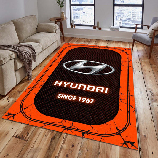 Hyundai 05 Teppich - Teppich mit Automotiv-Motiv