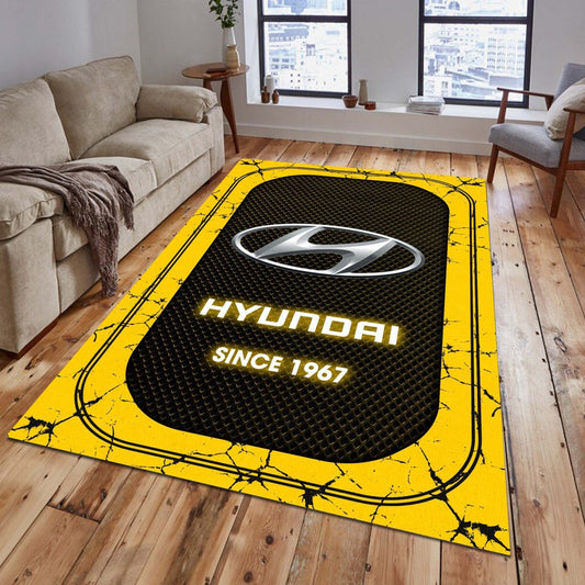 Hyundai 08 Teppich - Teppich mit Automotiv-Motiv