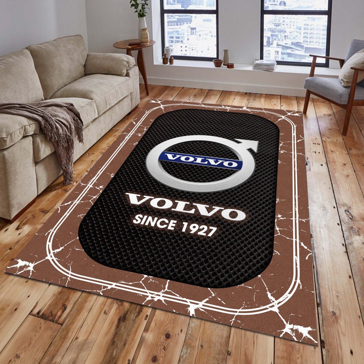 Volvo 02 Teppich - Teppich mit Automotiv-Motiv