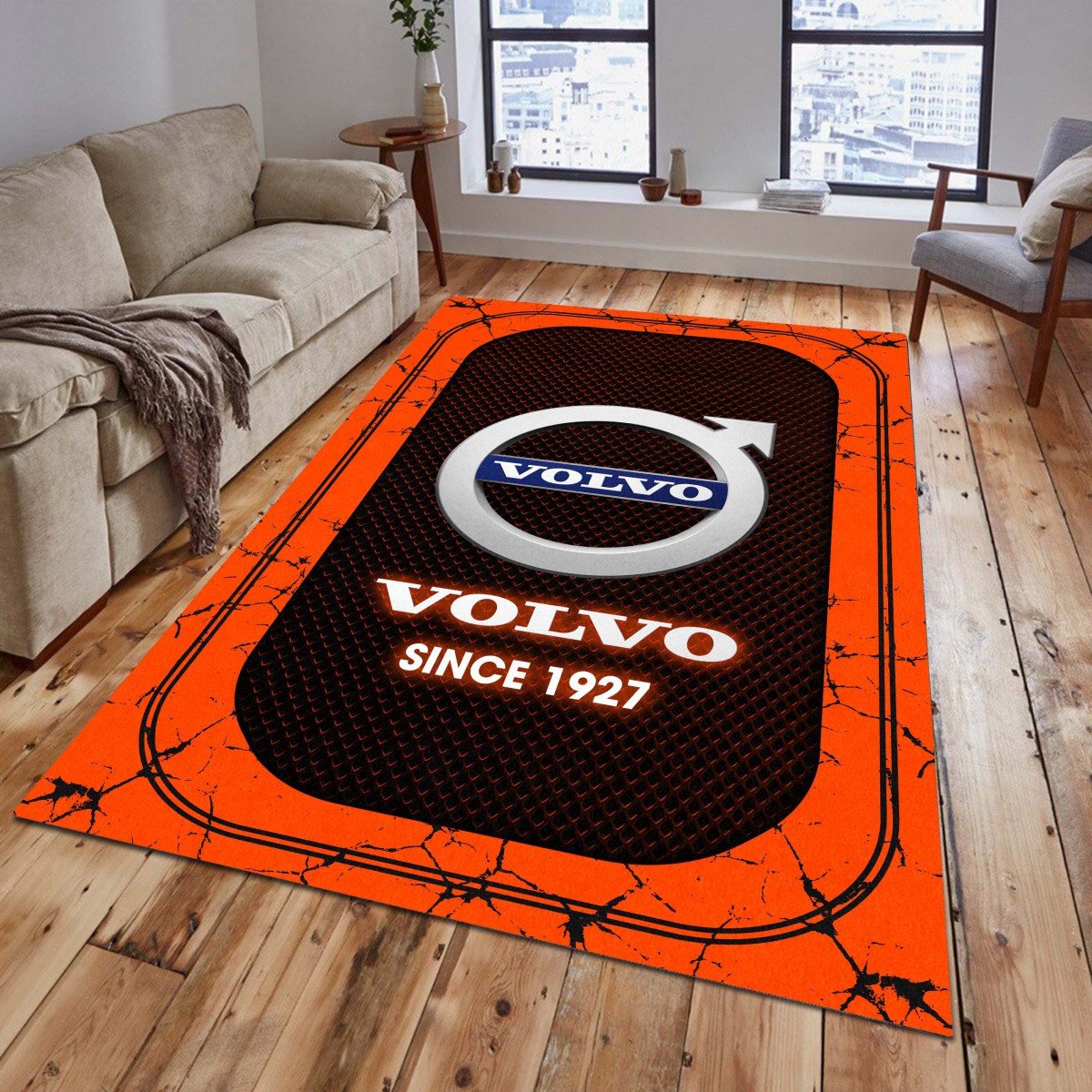 Volvo 05 Teppich - Teppich mit Automotiv-Motiv