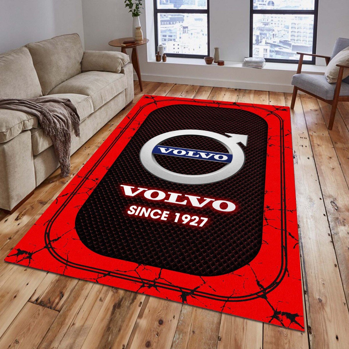 Volvo 06 Teppich - Teppich mit Automotiv-Motiv