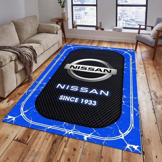 Nissan 02 Teppich - Teppich mit Automotiv-Motiv