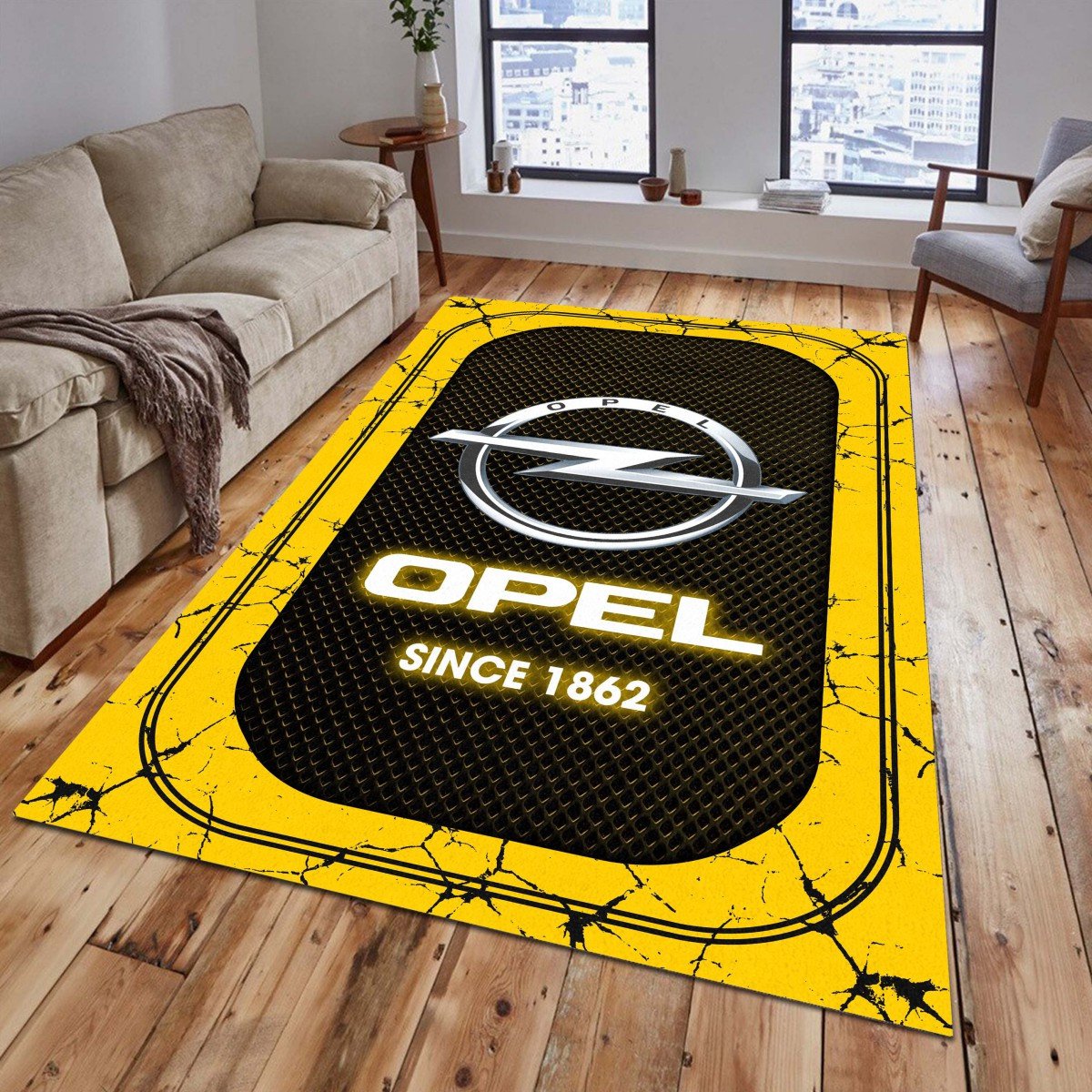 Opel Teppich - Teppich mit Automotiv-Motiv
