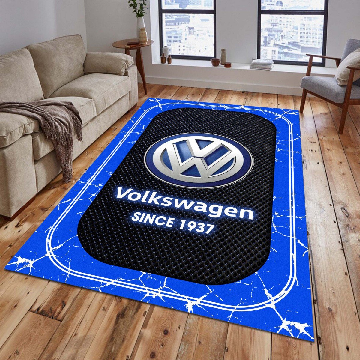 Volkswagen Teppich - Teppich mit Automotiv-Motiv
