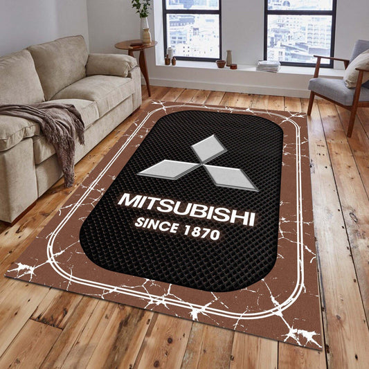 Mitsubishi 03 Teppich - Teppich mit Automotiv-Motiv
