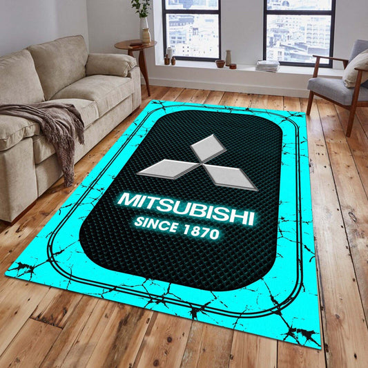 Mitsubishi 04 Teppich - Teppich mit Automotiv-Motiv