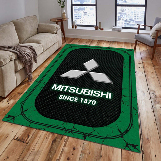 Mitsubishi 05 Teppich - Teppich mit Automotiv-Motiv
