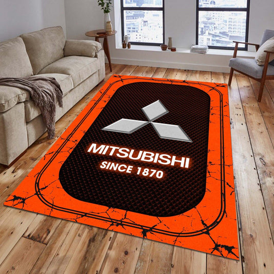 Mitsubishi 06 Teppich - Teppich mit Automotiv-Motiv