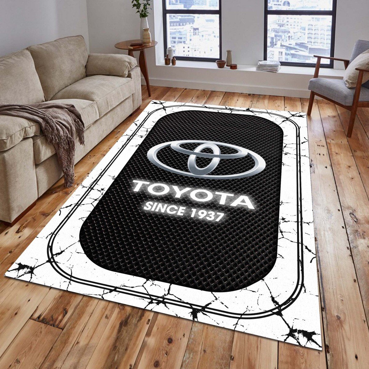 Toyota Teppich - Teppich mit Automotiv-Motiv