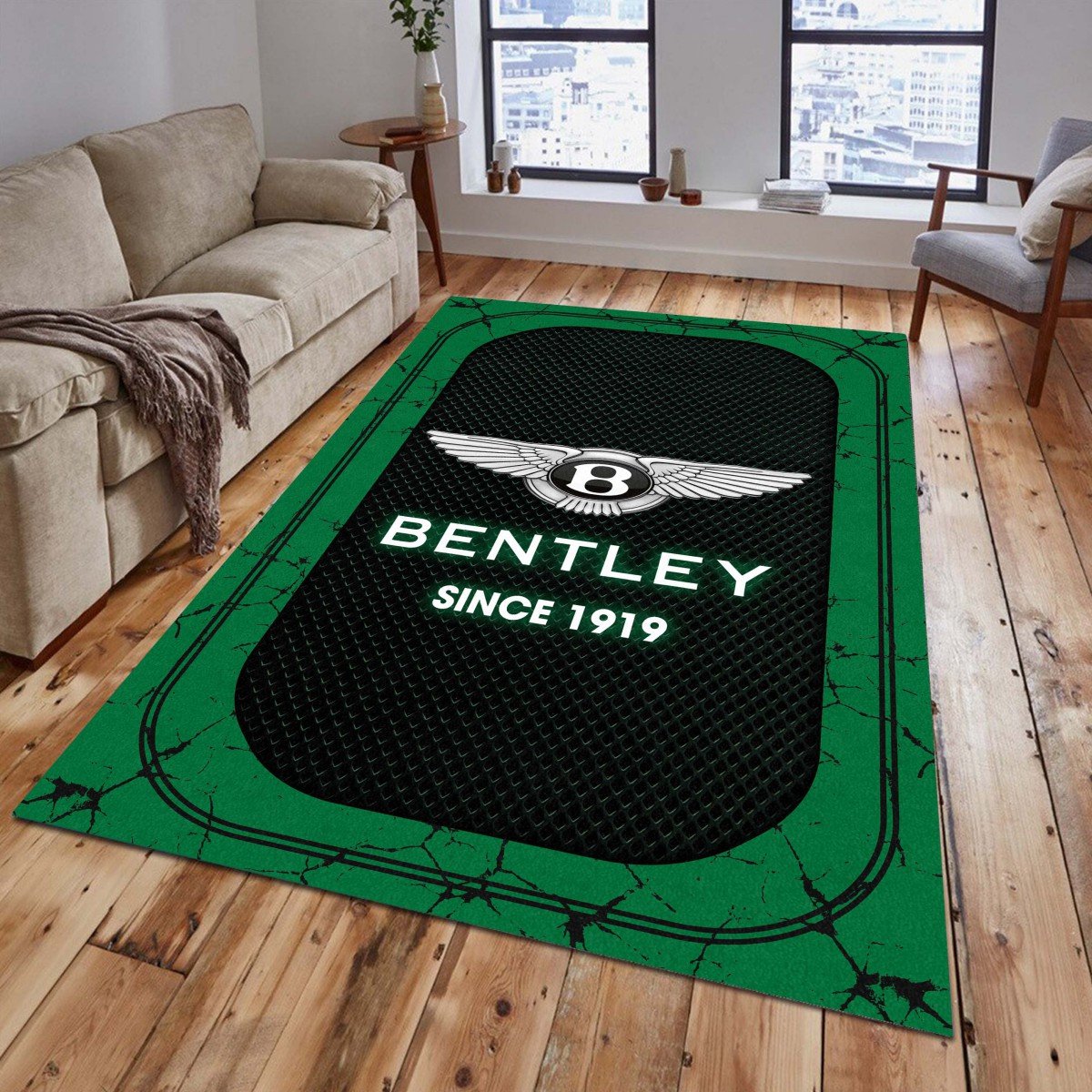 Bentley 05 Teppich - Teppich mit Automotiv-Motiv
