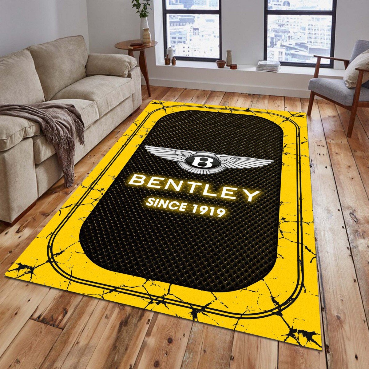 Bentley 08 Teppich - Teppich mit Automotiv-Motiv