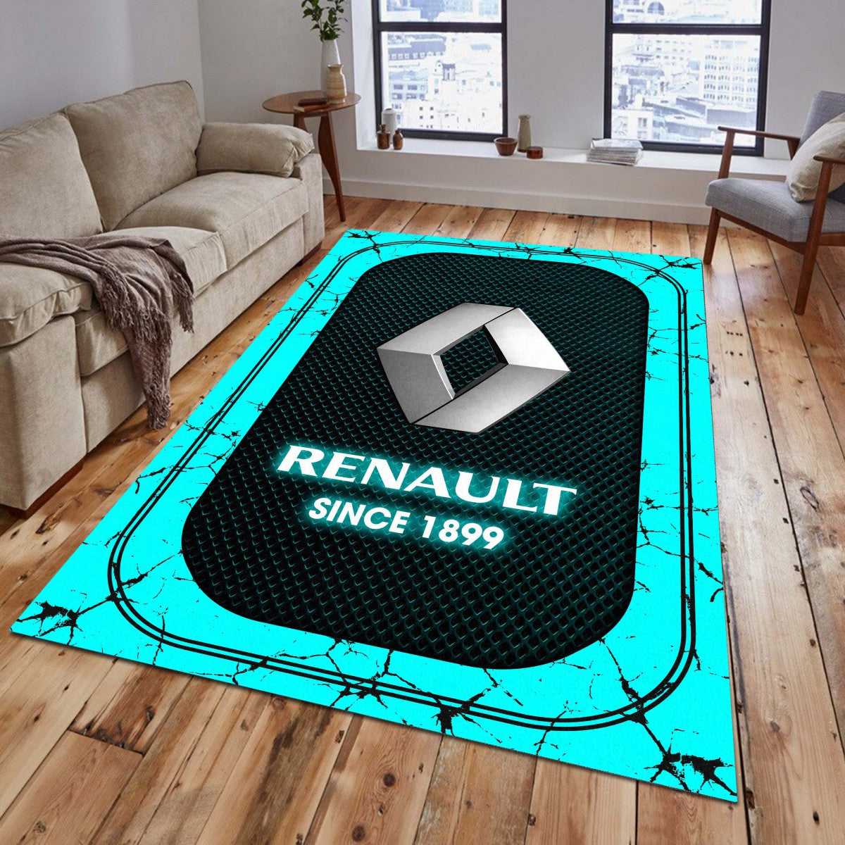 Renault 04 Teppich - Teppich mit Automotiv-Motiv