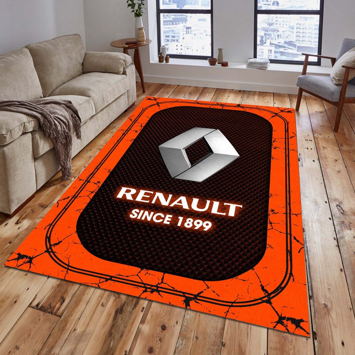 Renault 06 Teppich - Teppich mit Automotiv-Motiv