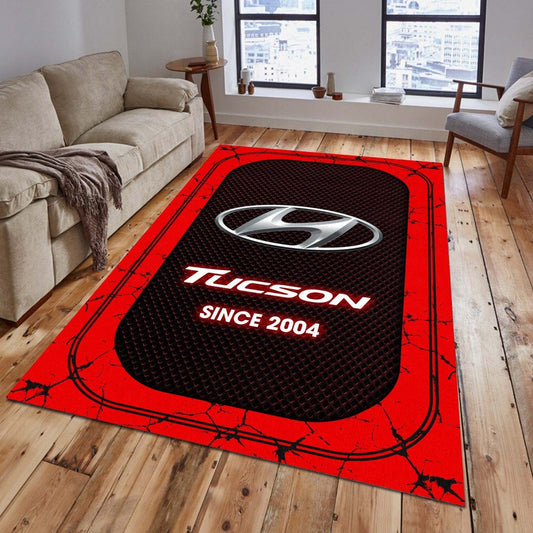 Hyundai Tucson 06 Teppich - Teppich mit Automotiv-Motiv