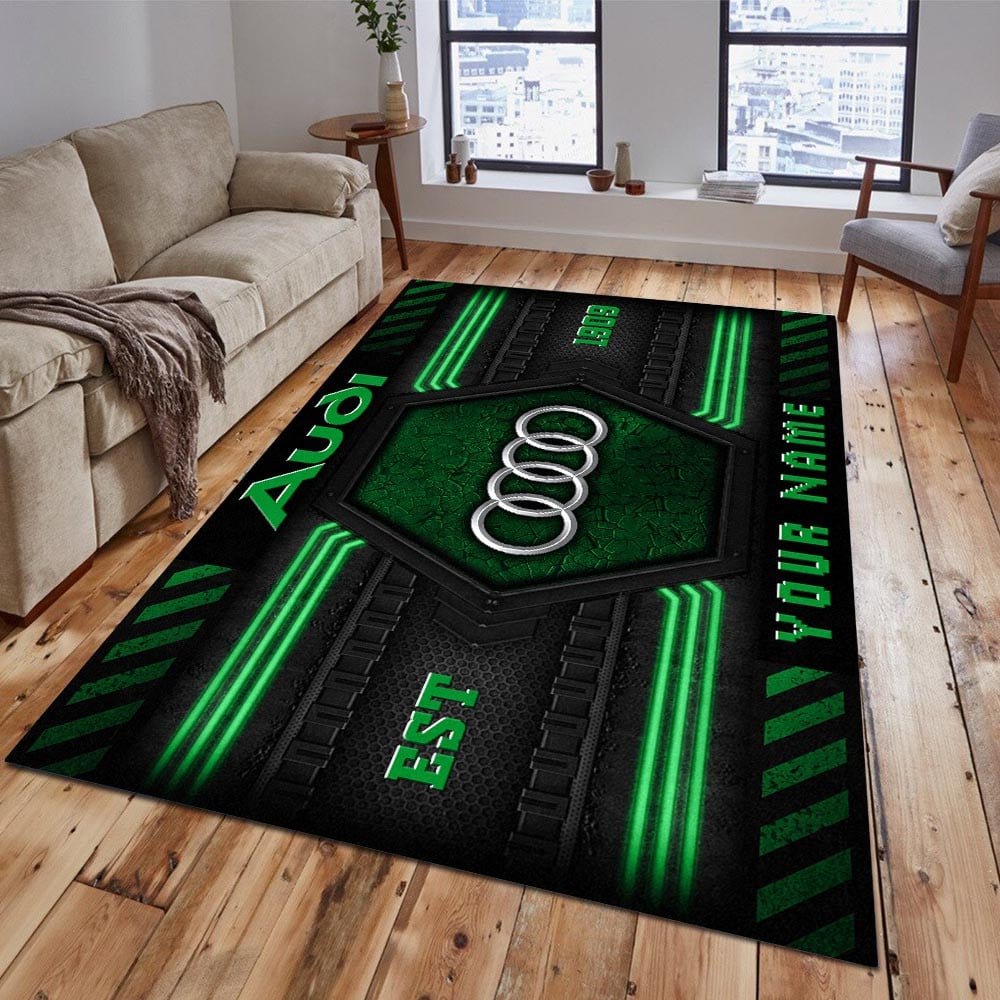 Audi Teppich 6 - Teppich mit Automotiv-Motiv