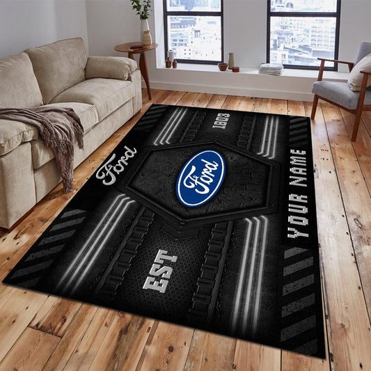 Ford Teppich 2 - Teppich mit Automotiv-Motiv