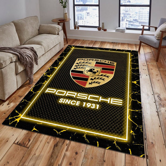 Porsche Teppich - Teppich mit Automotiv-Motiv
