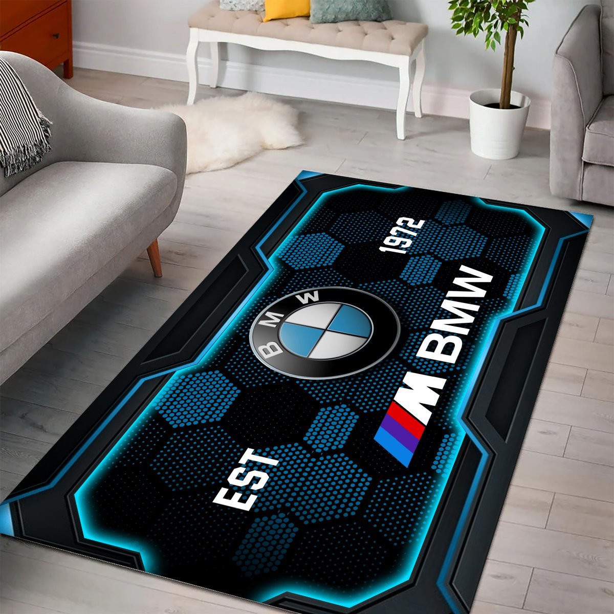 BMW M Car Teppich - Teppich mit Automotiv-Motiv-2