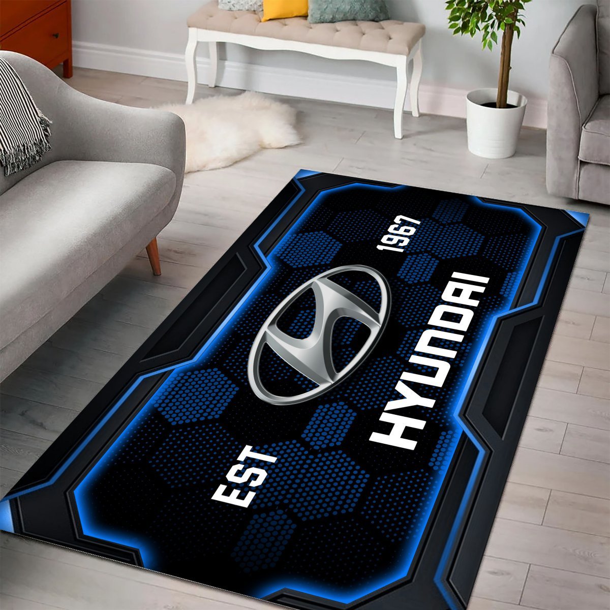 Hyundai Teppich - Teppich mit Automotiv-Motiv-2