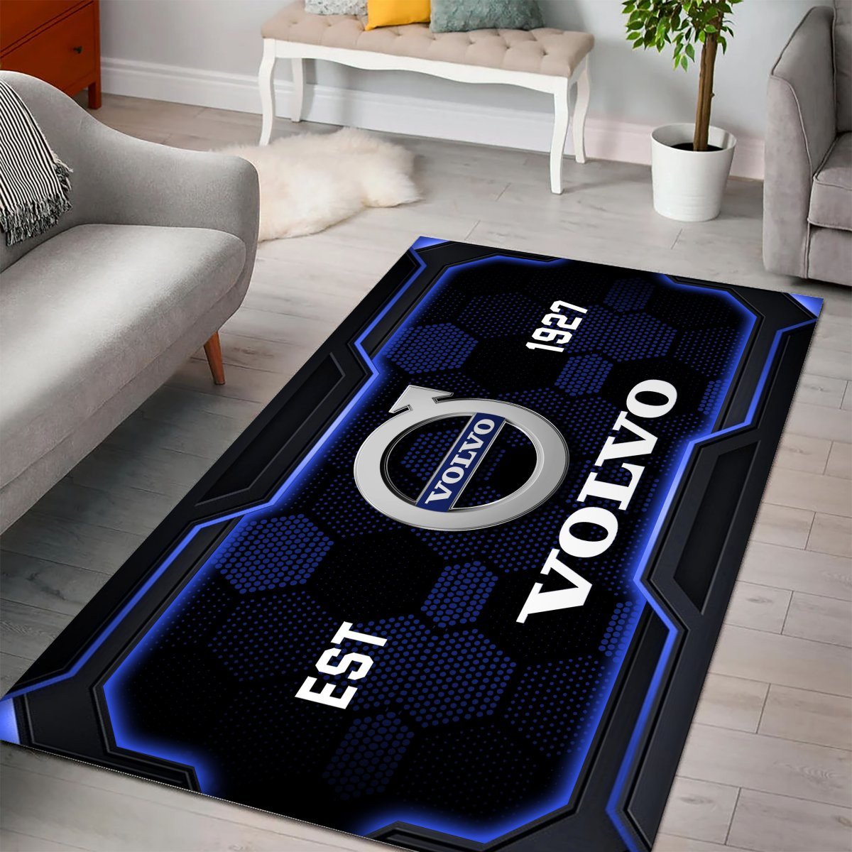 Volvo Teppich - Teppich mit Automotiv-Motiv-2