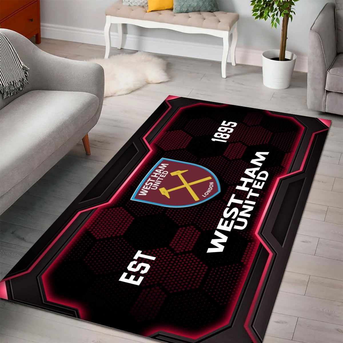 West Ham United Teppich - Premier League Teppich 2 2