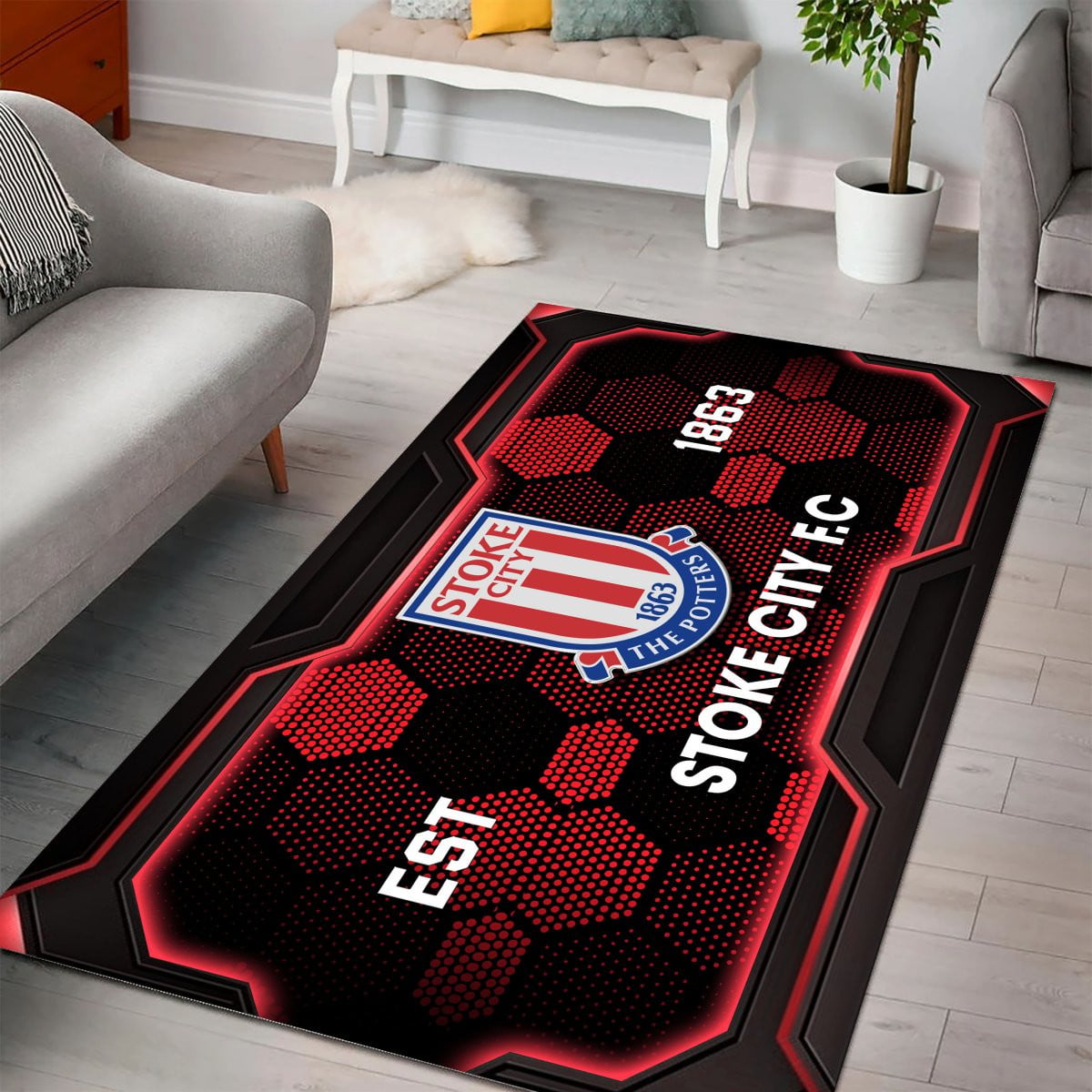 Stoke City Teppich - EFL Championship Teppich 2 2