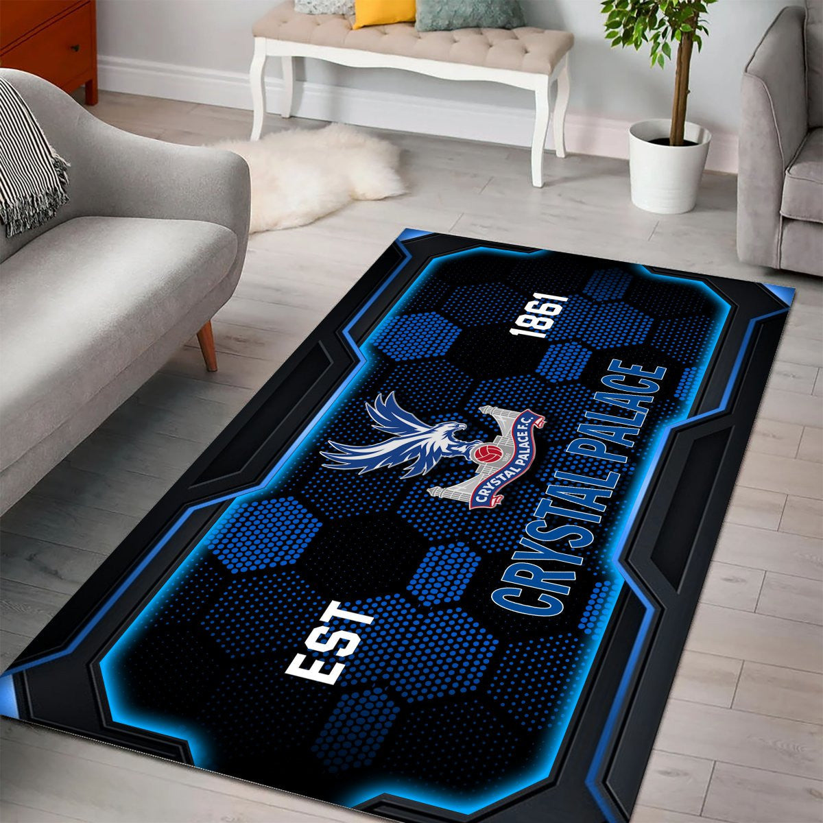 Crystal Palace Teppich - Premier League Teppich 2 2