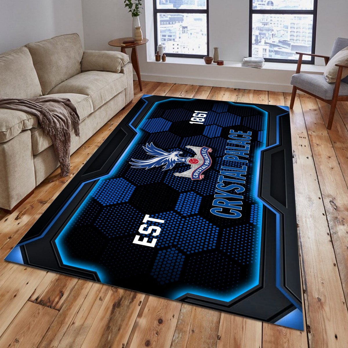 Crystal Palace Teppich - Premier League Teppich 2