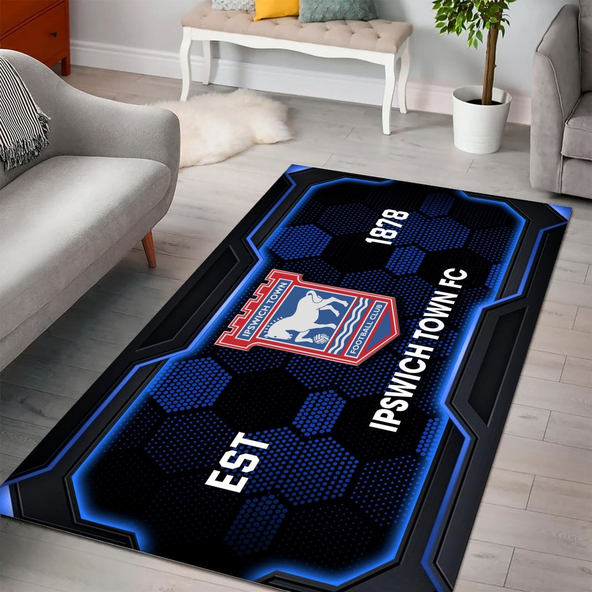 Ipswich Town Teppich - EFL Championship Teppich 2 2