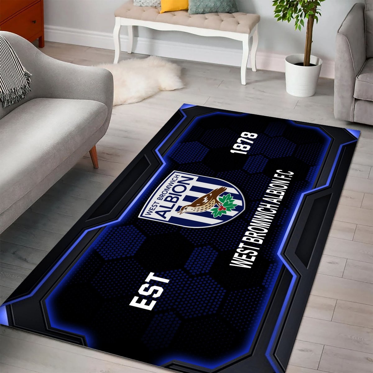 West Bromwich Albion Teppich - EFL Championship Teppich 2 2